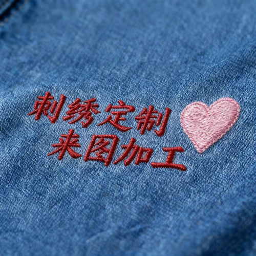 定制服饰布料刺绣一件起价格优惠