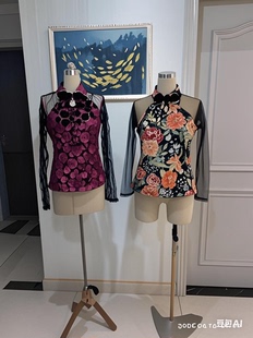 WITNTHEWIN T恤 2025AW花卉印花长袖