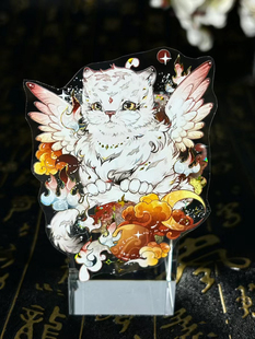 白虎八卦盘神话咕卡流麻手帐pet胶带分装 Wines工作室 太白归易