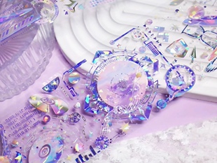 Studio VI EDM 二次元CD音乐赛博朋克 咕卡流麻手帐pet胶带分装