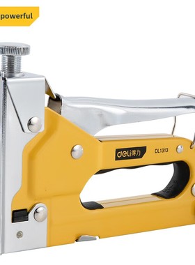Deli Dl1313手动钉枪三用途代号钉枪气动钉枪u型t型门式u型钉