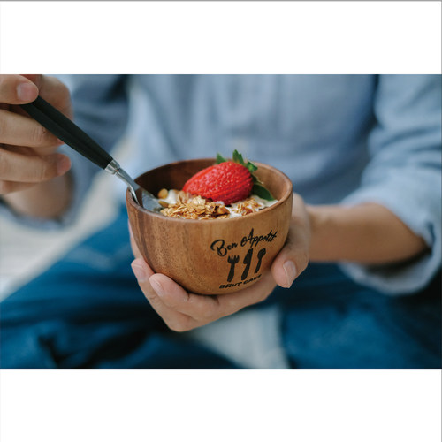 BrutCake原创相思木日式碗