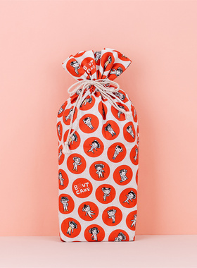 Brut Cake 原创可爱礼物袋/巾包装袋束口袋化妆品数码产品小物收