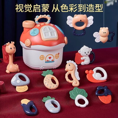 优乐恩新生婴儿声光礼盒安抚神器