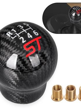 改装排挡碳纤维嘉年华头配件手球福克斯换挡速RS适用于ST6汽车