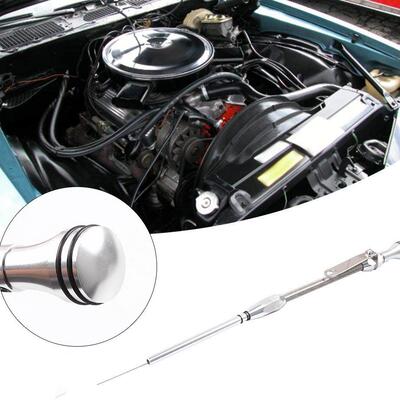 400雪佛兰于量油尺383不锈钢327改装适用SBC80305机油350汽车