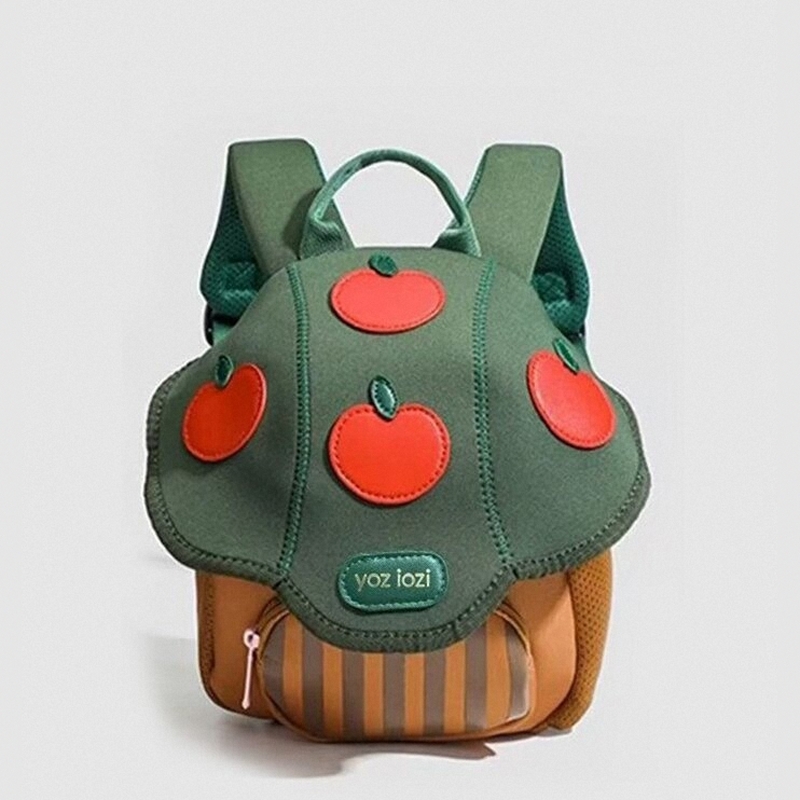 日本JGYPDM 2025新款幼儿园小背包蘑菇卡通小书包透气减负双肩包