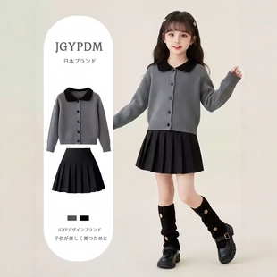 日本JGYP2026新款女童超火整套裙子独特绝美连衣裙套装富家千金感