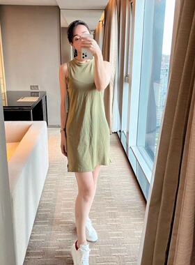 Lululemon Classic-Fit Cotton-Blend Dress 运动休闲风连衣裙