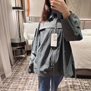 lululemon mixed woven 女士前拉链外套式衬衫