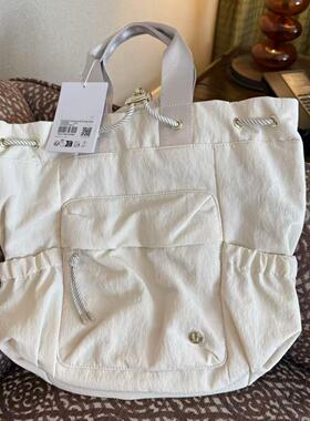 lululemon convertible drawstring bucket bag 双肩包 手提包