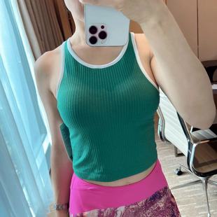 Street Racer 短款 Ebb 运动背心 含胸垫 Tank Lululemon Crop