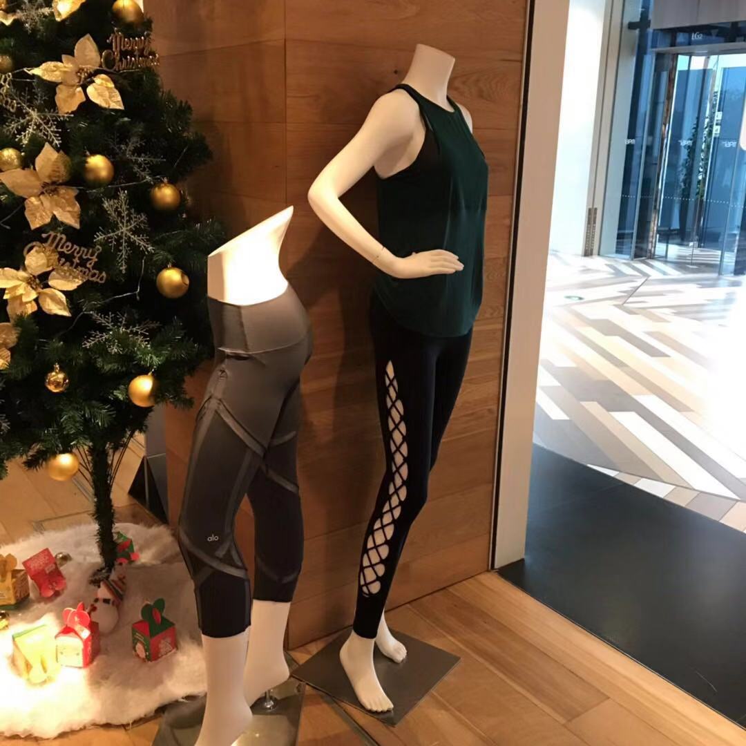 ALO YOGA INTERLACE LEGGING 侧面镂空长裤