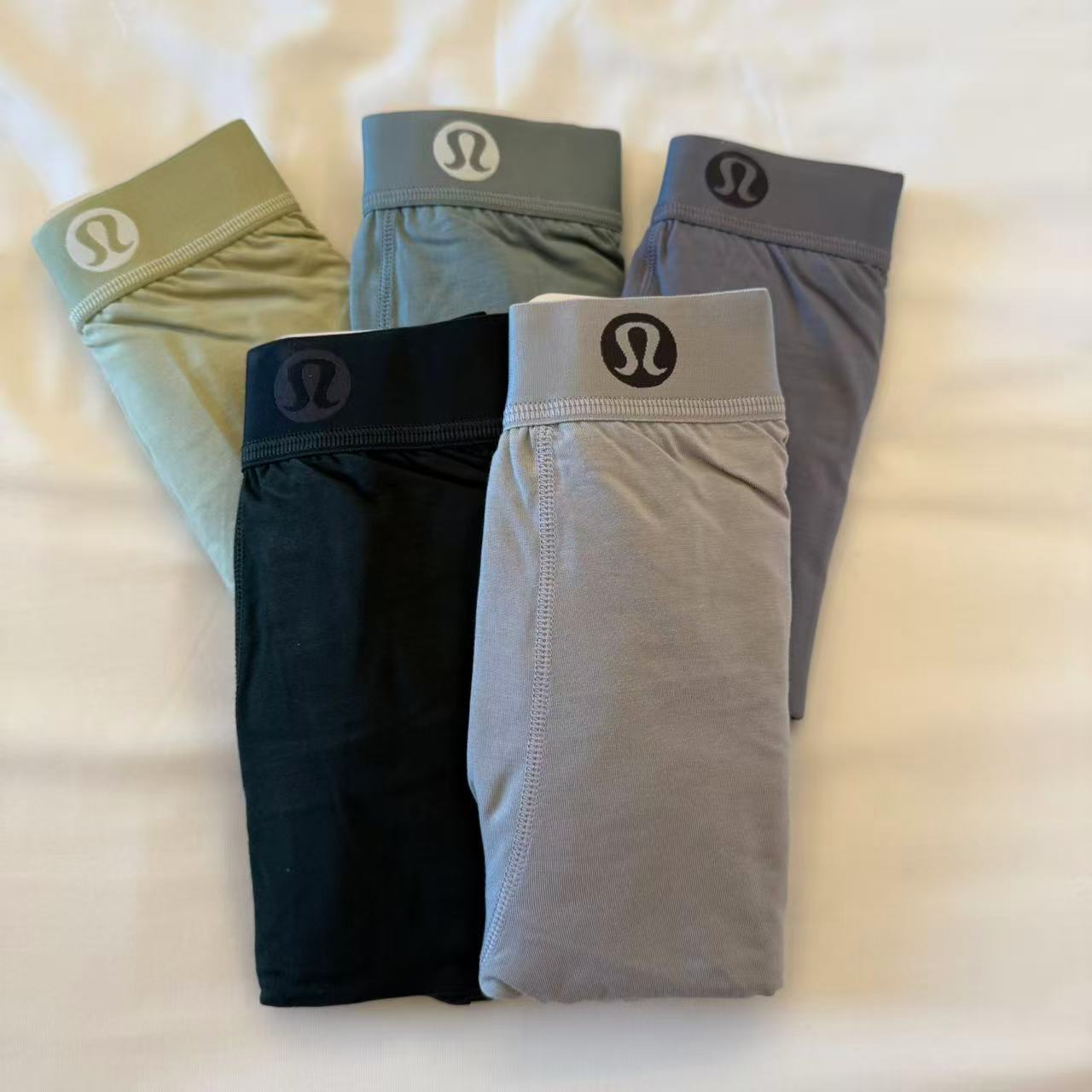 lululemon男士平角内裤3条装