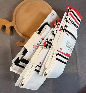 lululemon tale sock tell Crew 女士运动短袜 2双装 pack