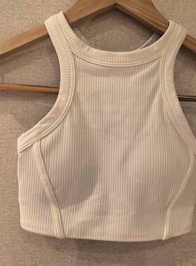 lululemon ribbed nulu HN yoga bra 女士运动内衣螺纹高领口B/C