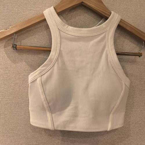 lululemon ribbed nulu HN yoga bra 女士运动内衣螺纹高领口B/C