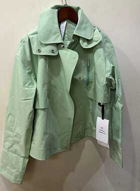 lululemon waterproof cropped trench 女生外套 小雨衣