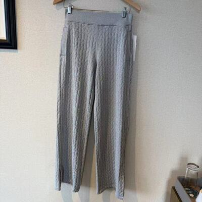lululemon engineered warmth 女士运动绞花针织长裤