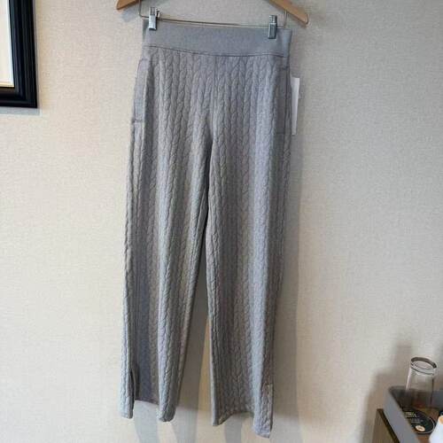 lululemon engineered warmth 女士运动绞花针织长裤