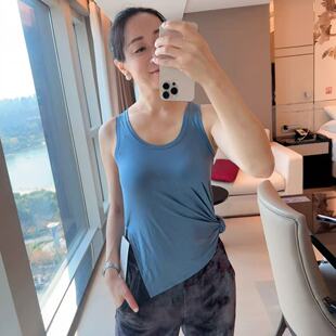 lululemon modal-silk side-slit tank 女士运动背心 侧开叉
