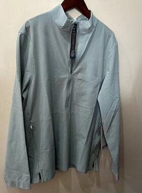 lululemon wovenair  half zip 男士半拉链衫