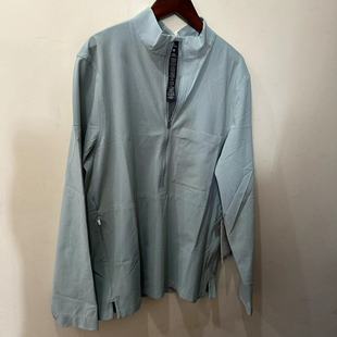 lululemon wovenair  half zip 男士半拉链衫