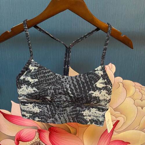 lululemon flow Y bra long line 瑜伽运动胸衣 裸感面料加长款