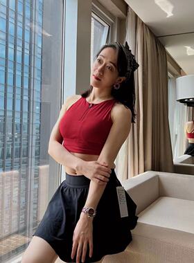 lululemon energy HN LL Bra zip 半拉链 高领加长款运动内衣 中