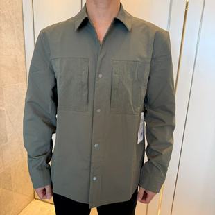 lululemon water repellent 男士超宽松款衬衫式外套