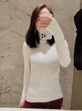 lululmon rest less pullover 女士长袖 柔软舒适面料