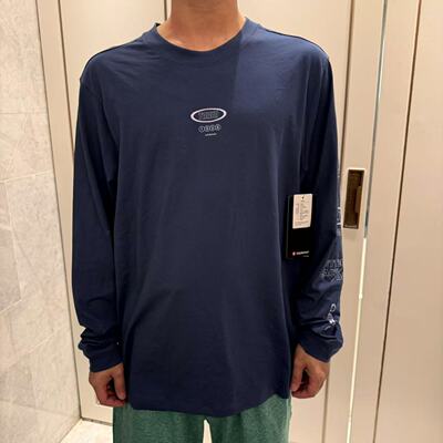 lululemon zeroed in 男士运动长袖T恤 图案款