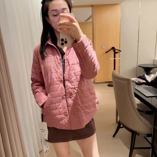 lululemon双面穿薄棉防水外套