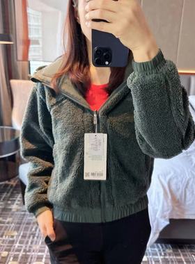 Lululemon textured Reversible Fleece Jacket 女士冬装夹克