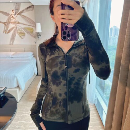 Nulu女士连帽外套裸感面料