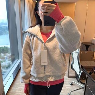 textured zip fleece full 女士拉绒外套 cinchable lululemon