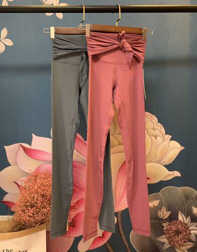 Lululemon Align Pant 28' 'Wrap Waist 裸感长裤 腰部打结设计
