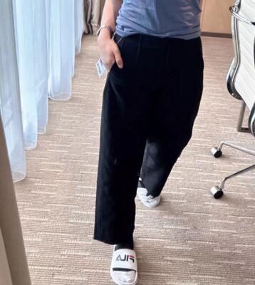 lululemon utilitech 女士宽松款7/8长度 中腰休闲裤