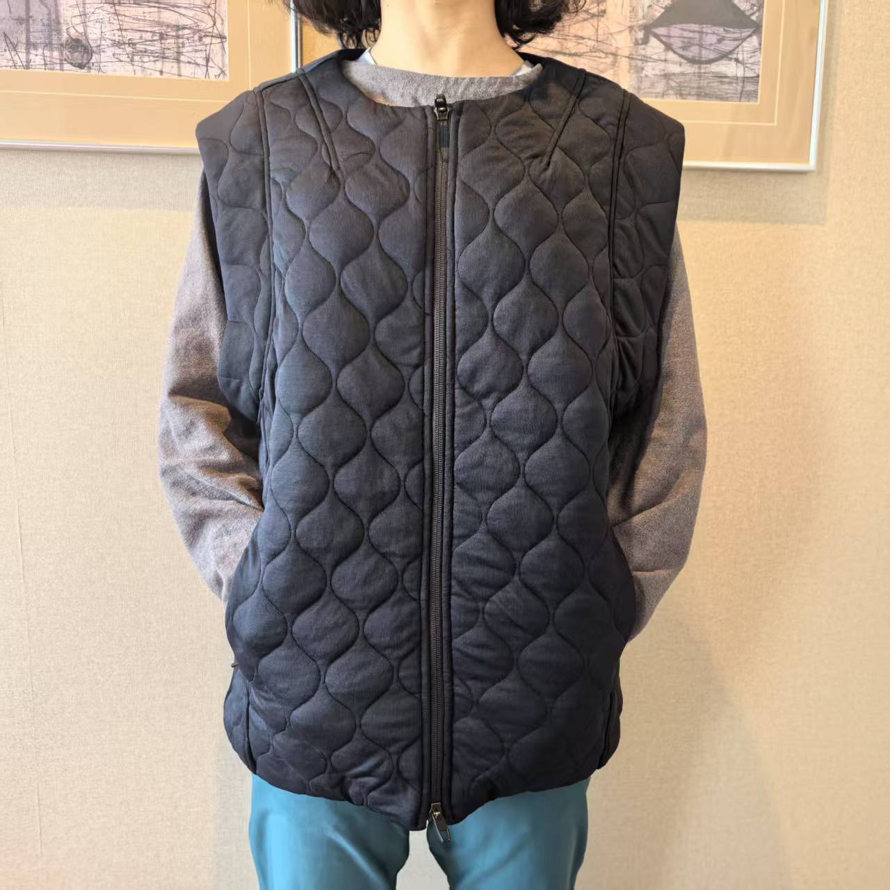 lululemon Cap-Sleeve quilted  vest 女士棉马甲
