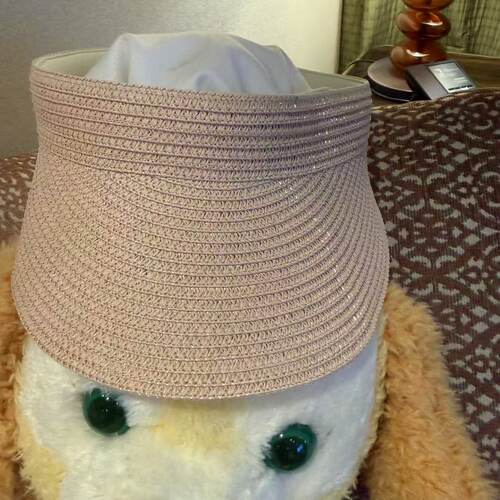 lululemon paper straw removable sweatband visor 防晒帽
