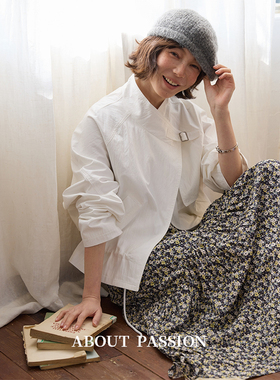About Passion · 春季抽绳收腰翻领外套