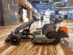 Ninebot九号卡丁车外挂电池改装长续航PRO兰博基尼码表尾翼配件