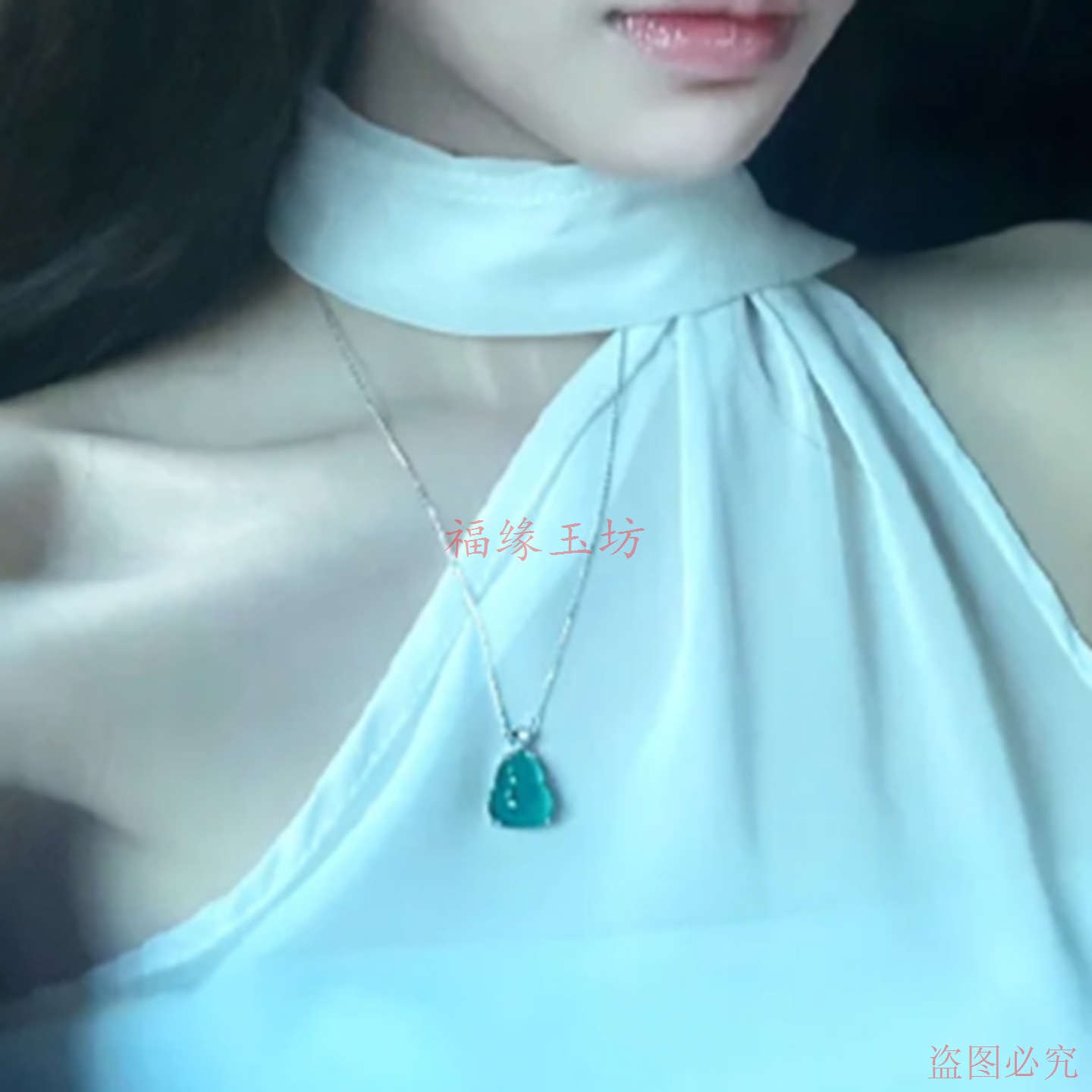 爆款精品满绿葫芦吊坠