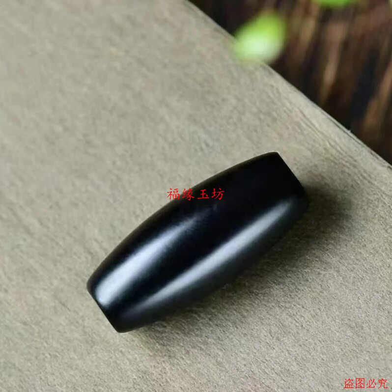 精品新疆和田玉墨玉挂件吊坠男女同款气质高级感小众时尚