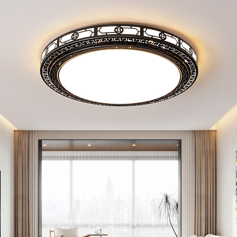 2026新中式客厅灯具现代圆形卧室灯简约大气家用房间led吸顶灯饰,家装灯饰光源,餐厅/卧室/书房吸顶灯,淘宝优惠券,粉丝福利购,淘宝优惠卷