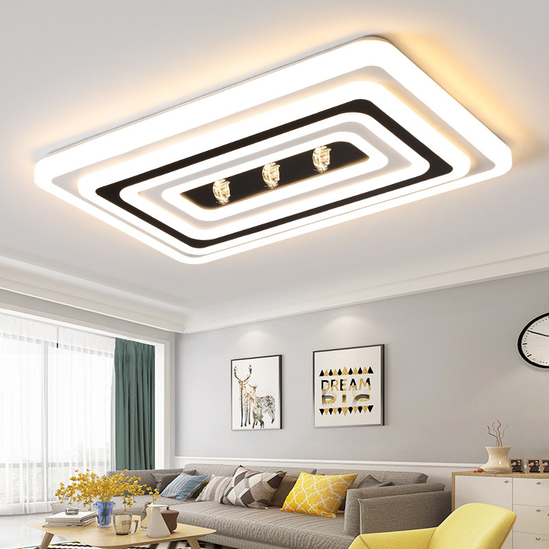 客厅灯led吸顶灯圆形简约现代大气客厅灯创意餐厅灯过道阳台灯具