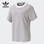 女子运动简约短袖 Adidas 新款 三叶草夏季 GK5167 阿迪达斯正品