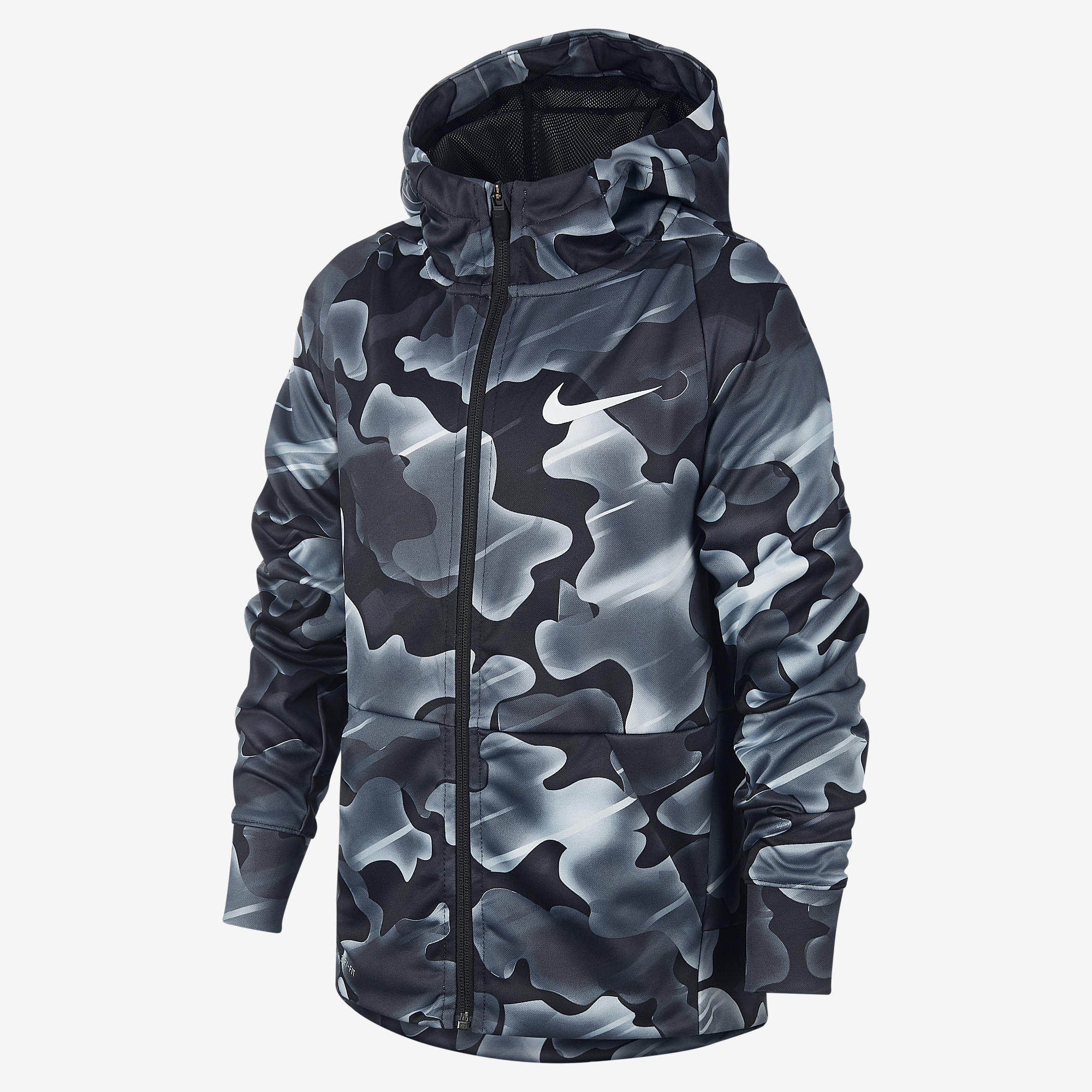 耐克儿童男大童运动夹克连帽外套