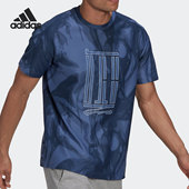 wuji系列运动短袖 Adidas 男子夏季 新款 T恤GU1801 阿迪达斯正品