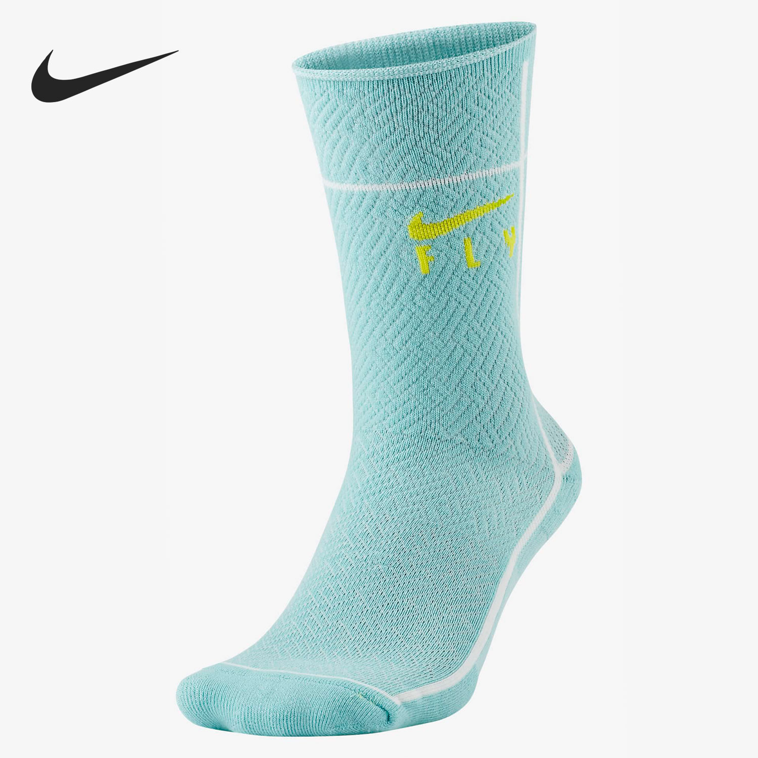 Nike/耐克正品 SNKR SOX SWOOSH FLY 男女运动袜（1 双）CU5855